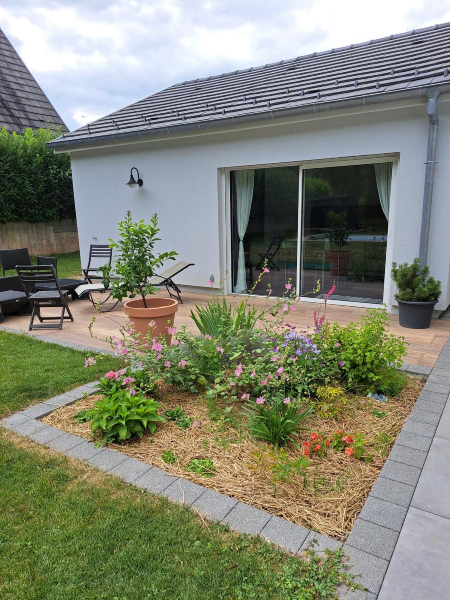 Ferienwohnung Chez Eve&Bruno Walheim Exterior foto